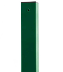 Sloupek čtyřhranný PILOFOR Zn + PVC 1700/60x60/1,5mm, zelený