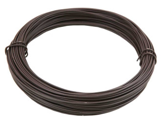 Vázací drát Zn + PVC 1,4/2,0 - 50m, hnědý