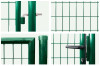 Branka SOLID jednokřídlá, 1750 mm, Zn+PVC (zelená RAL 6005)